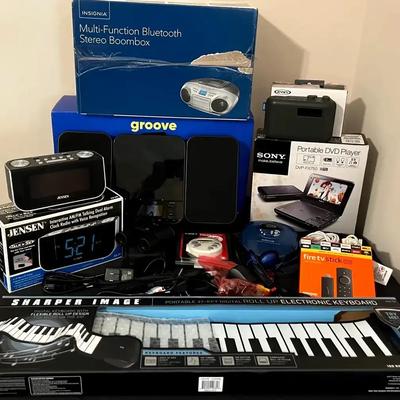 Varied Electronics Collection Featuring Sony and Jensen