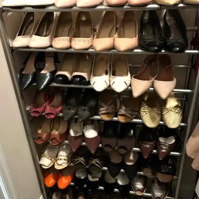 Women’s Shoes Collection with Shoe Shelf, Sizes 8–9, featuring Anne Klein, Cole Haan & More