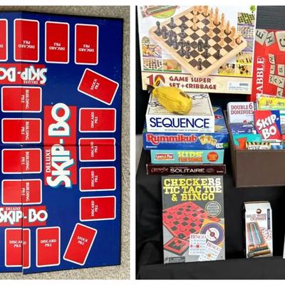 Board Games, Card Games, and Puzzles Collection