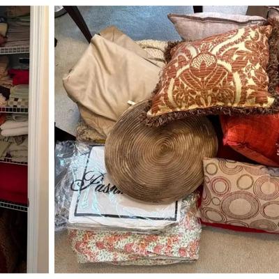 Linens & Home Textiles Collection, featuring Decorative Pillows, Blankets & Towels