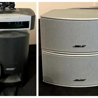 Bose Powered Speaker System and Media Center with Remote