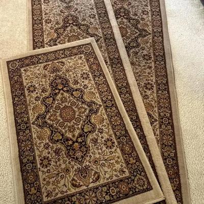 Medallion Kashan Area Rug Collection, featuring Three Coordinating Rugs