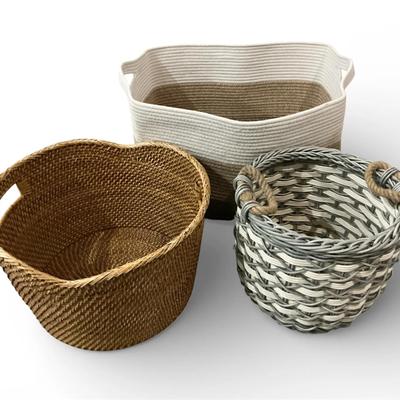 Woven Baskets And Storage Solutions 