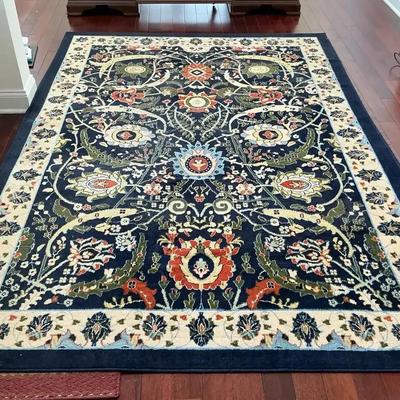 Unique Loom Isfahan Collection Polyester Area Rug (6 Ft x 9 Ft)