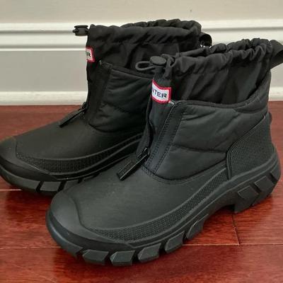 Hunter Intrepid Waterproof Insulated Snow Boots Womens 9 NEW