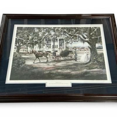 Stan Joel Strickland Signed & Numbered “High Cotton” Print (42 x 32.5)