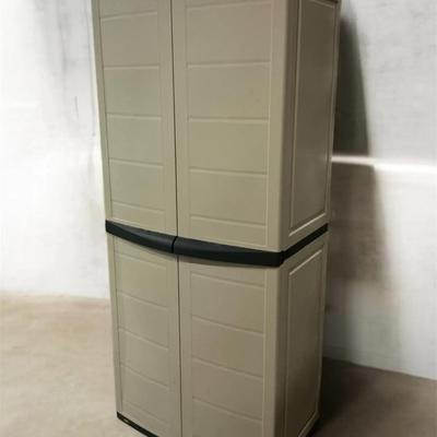 Workforce Plastic Storage Cabinet (damaged) 
