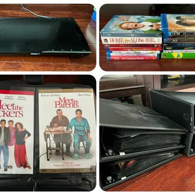 Movie Collection - Blu-Rays & DVD’s + Player 