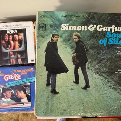 Lot of Vinyl LP and 45 Records 