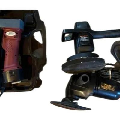 Grease gun, polishers, Angle Grinder, Bug Fogger