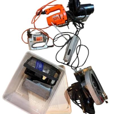 Jig Saws And 6v Power Screwdriver 