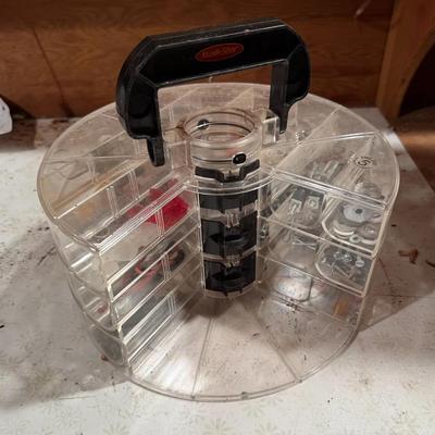 Kwik-Stor rotating storage caddy