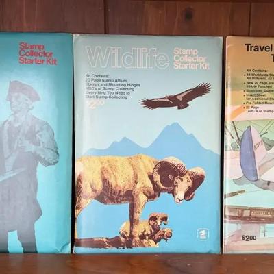 Vintage Stamp Collector Starter Kits