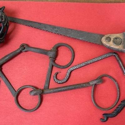 Antique Equestrian And Mining Equipment 