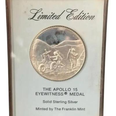 The Apollo 15 Eyewitness Medal