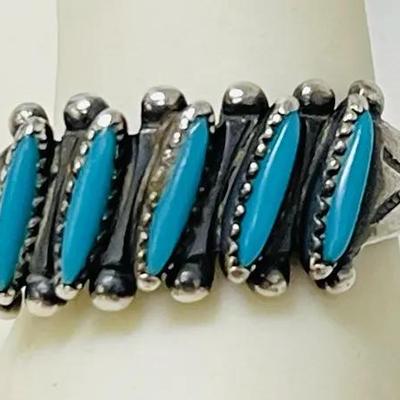 Sterling Silver and Turquoise Ring