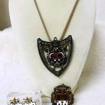 Vintage “Coro” Masonic Commandery Pin and More