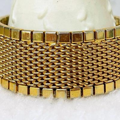 “Hobé” Gold-tone Fashion Bracelet