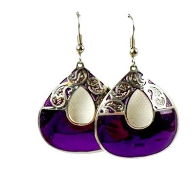 Berebi Enamel Designer Earrings