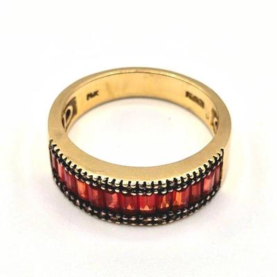 Effy Sapphire Diamond Ring – 14K