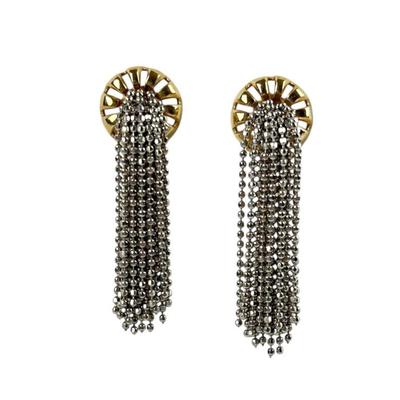 Italian Tassel Gold Earrings