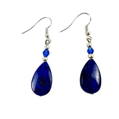 Lapis Lazuli Drop Earrings
