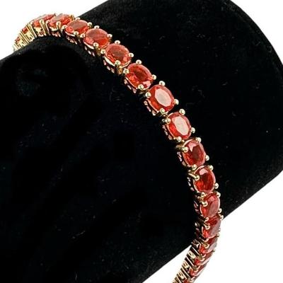 Vermeil Fire Opal Bracelet