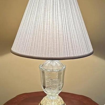 Vintage Crystal Lamp