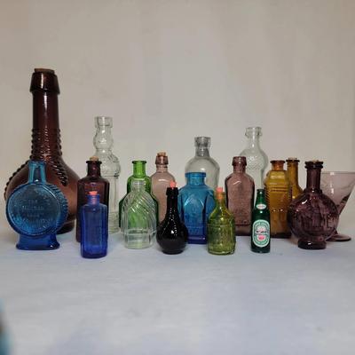 Vintage Ball and Claw Bitters Bottle,  Wheaton's Bitters,  And Morr