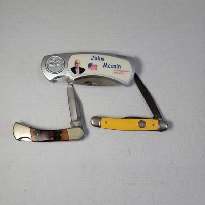 Vintage Pocket Knives Featuring Imperial And Frost