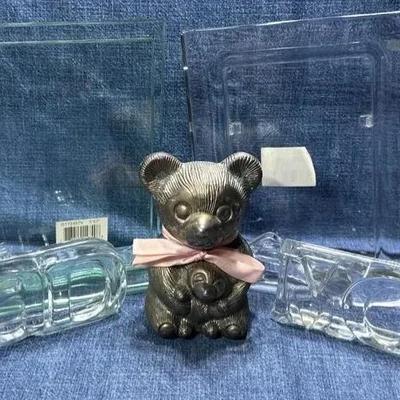 Silver Plated Piggy Bank 