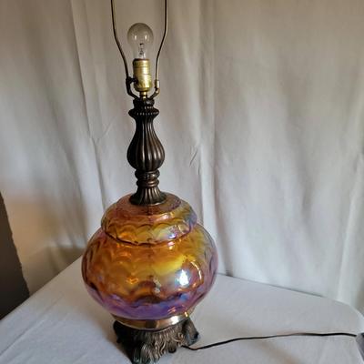 Vintage Light With Metal Fittings 