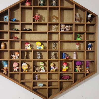 Vintage Miniatures With Display Case 