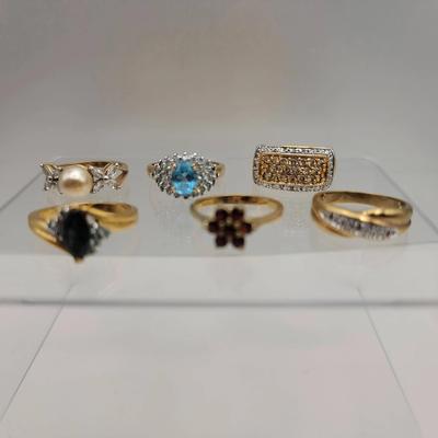 Assorted Costume Rings