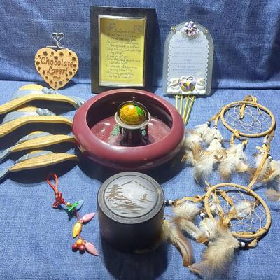Assorted Decor With Dream Catchers