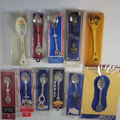 Vintage Souvenir Spoons New 