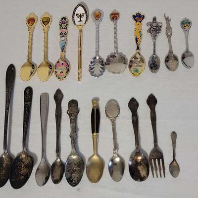 Vintage Decorative And Souvenir Spoons
