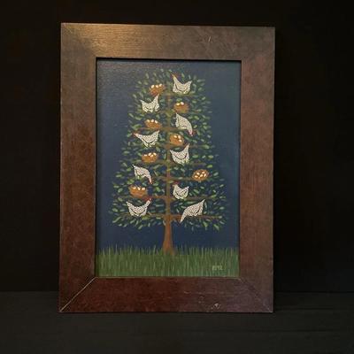 Tree Of Chickens By PJ Hornberger 