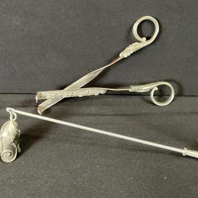 Vintage Candle Wick Snipper And Snuffer