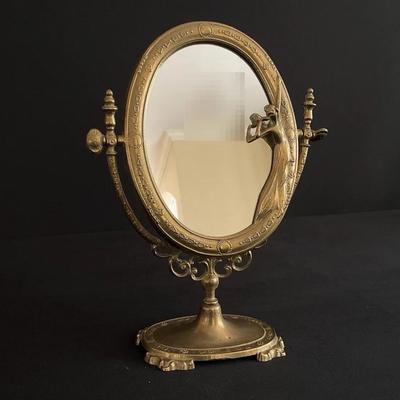 Art Nouveau Style Vanity Mirror