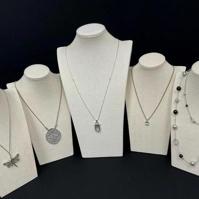 Silver Tone Necklaces 