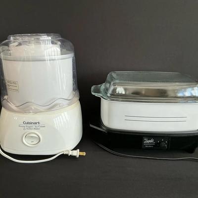 Cuisinart Frozen Yogurt/Ice Cream Maker And 6-Quart West Bend Cooker