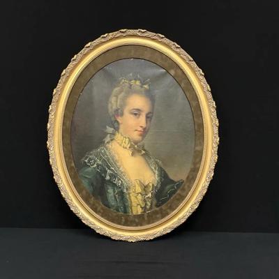 Oil Painting Of Madame De Pompadour