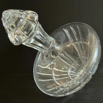 Side-Balanced Crystal Decanter 