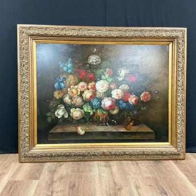 Goldstein Signed Framed Oil Painting 