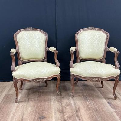 Pair Of French Louis XV Chairs
