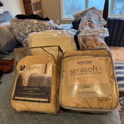 Assorted Comforters And Blankets