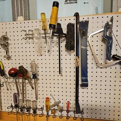 Miscellaneous Wall Of Handtools