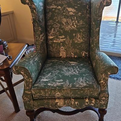 Alfonso Marina Wingback Chair