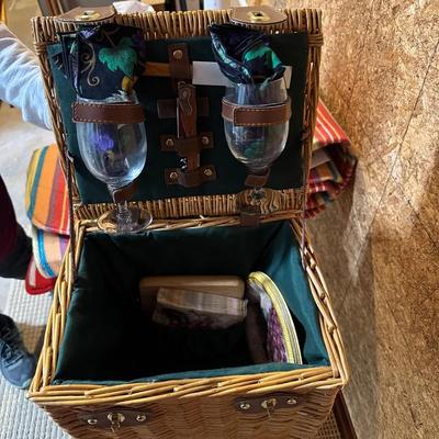 Wine And Picnic Time